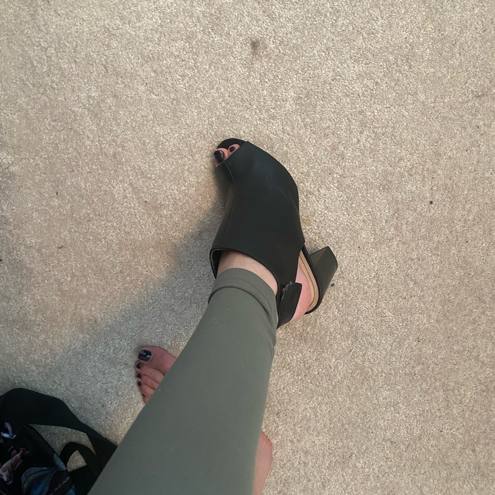 Black heels
